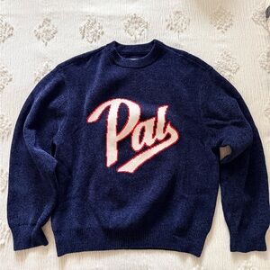 Navy Blue Palace Knit Sweater